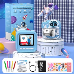 Gofunly Cámara instantánea para niños de 2,4 pulgadas, cámara instantánea para niños con tarjeta de 32 GB, cámara para niños de 12 MP/1080 P, regalo de cumpleaños para 6-12