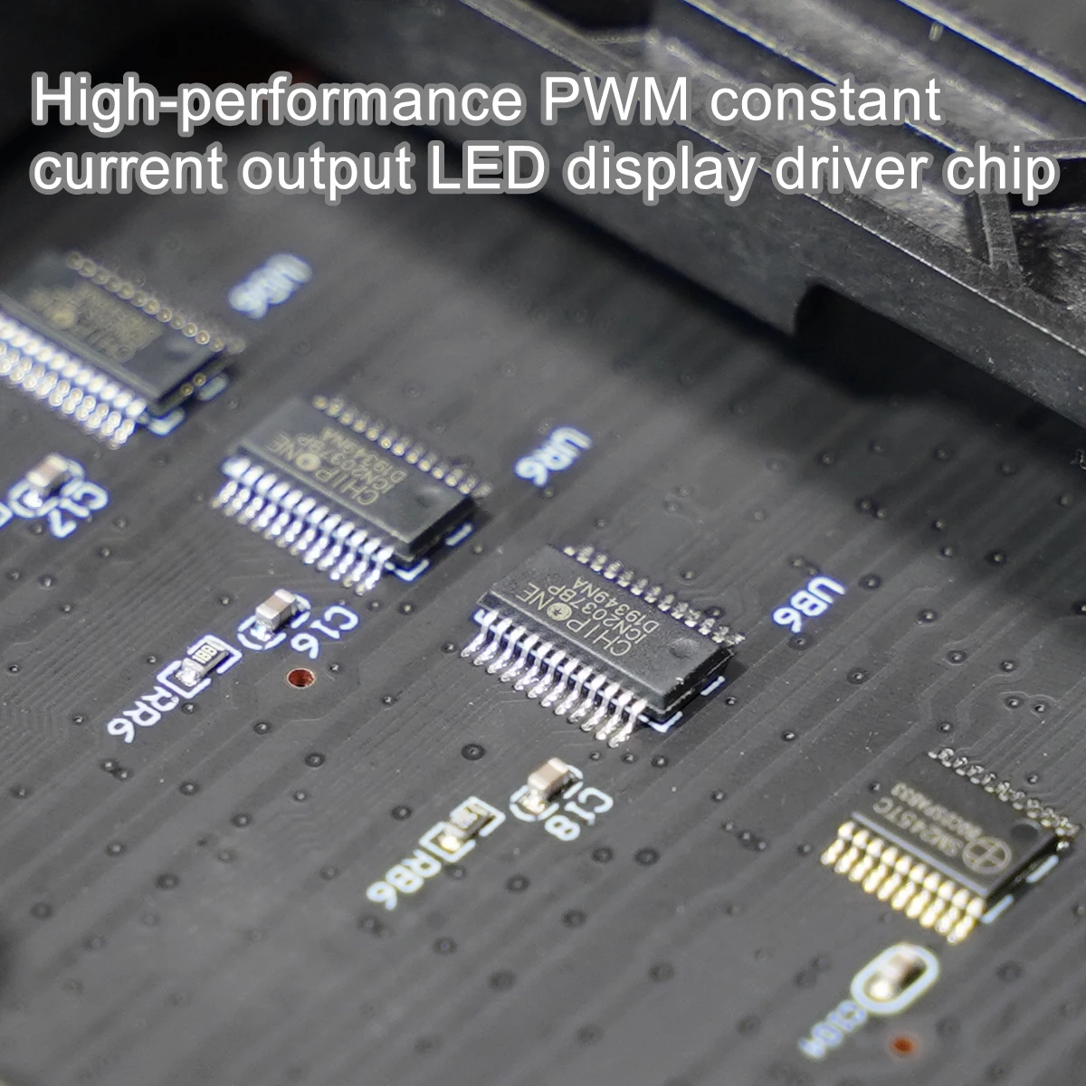 P4 SMD 3-in-1-LED-Anzeigemodul für den Innenbereich, Vollfarb-Videobildschirm, 256 x 128 mm, 64 x 32 Punkte, 1/16 Scan