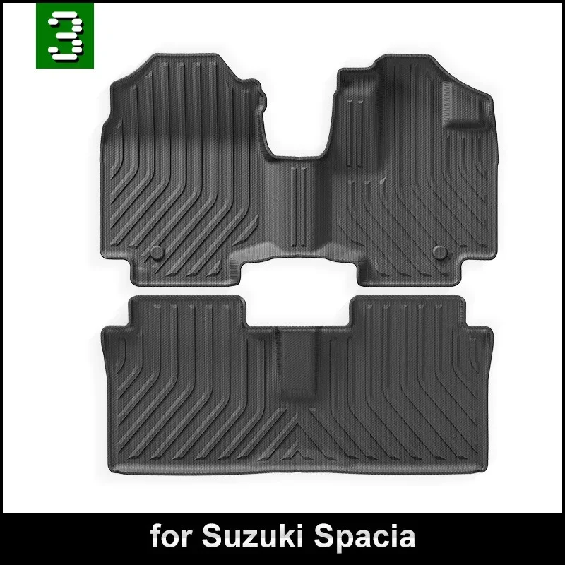 Use for 2023new Suzuki Spacia Gear car carpet Spacia footpad Full Set Trim to Fit For Spacia Gear waterproof floor trunk mat RHD