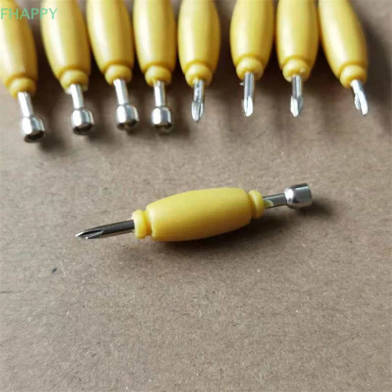3PCS Finger Skateboard Screwdriver Double Head Hexagon Phillips Screwdriver Universal Parts Accessories Disassembly Repair Tools