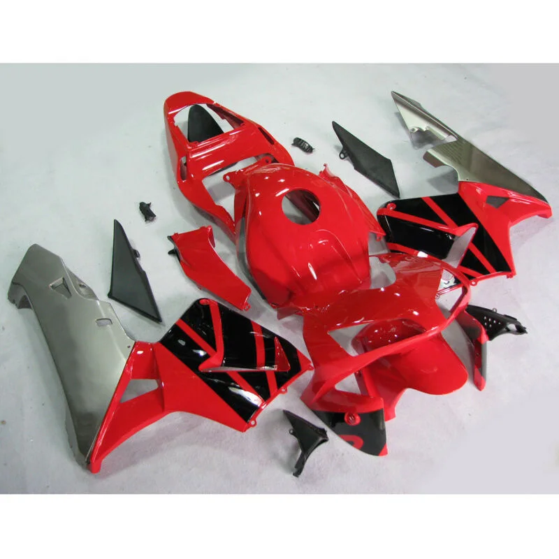 

Мотоцикл Пластиковый обтекатель КУЗОВ комплект для Honda CBR 600 RR F5 2003 2004 инъекция 7A
