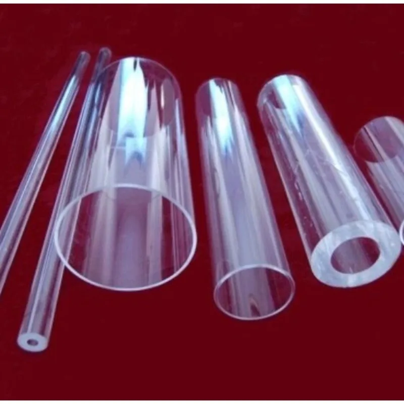 High-Temp Resistant Quartz Capillary Tubes, Outer Diameter 2mm-25mm, Premium Heat-Resistant Glass Tubes for Lab/Industrial Use