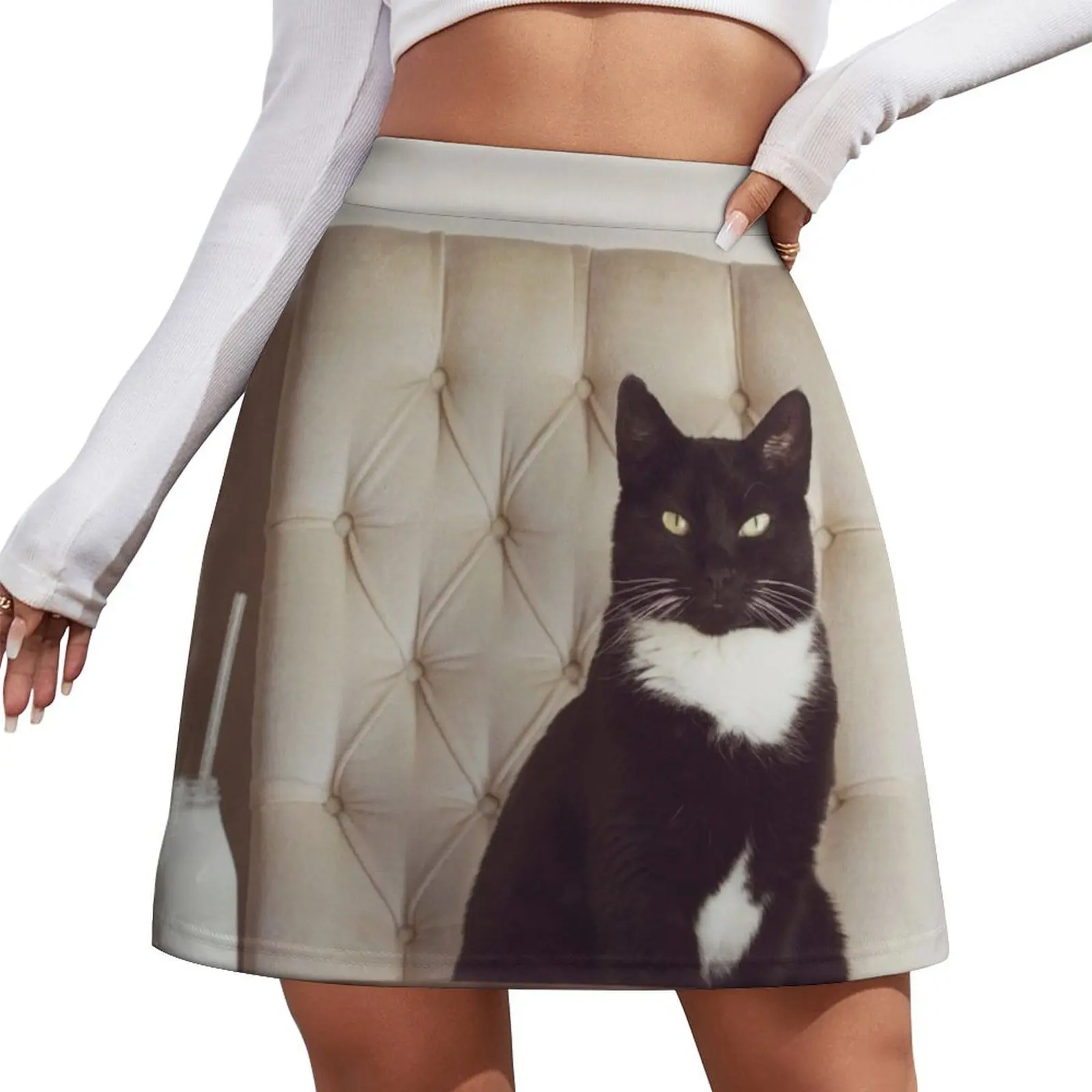 

Corporate Cat Mini Skirt women clothes new in clothes luxury women skirts Women skirt