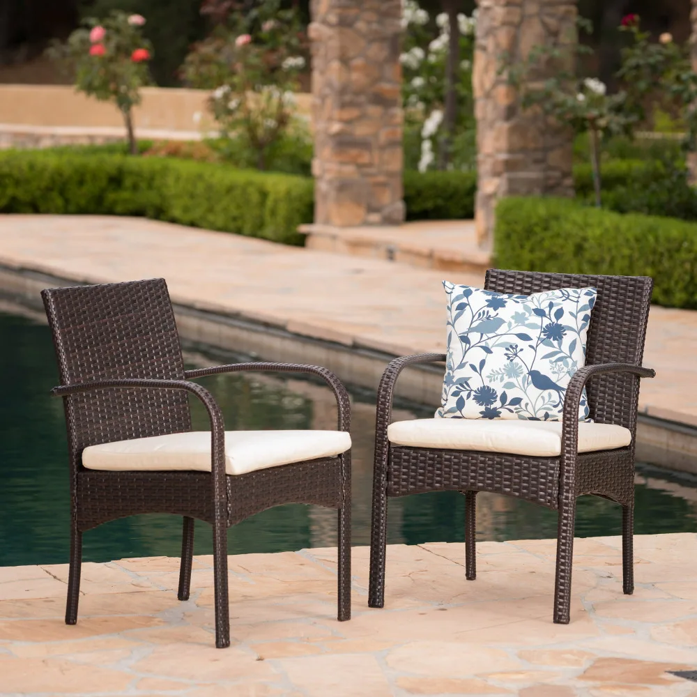 

[Set of 2] CORDOBA KD PE WICKER DINING CHAIR