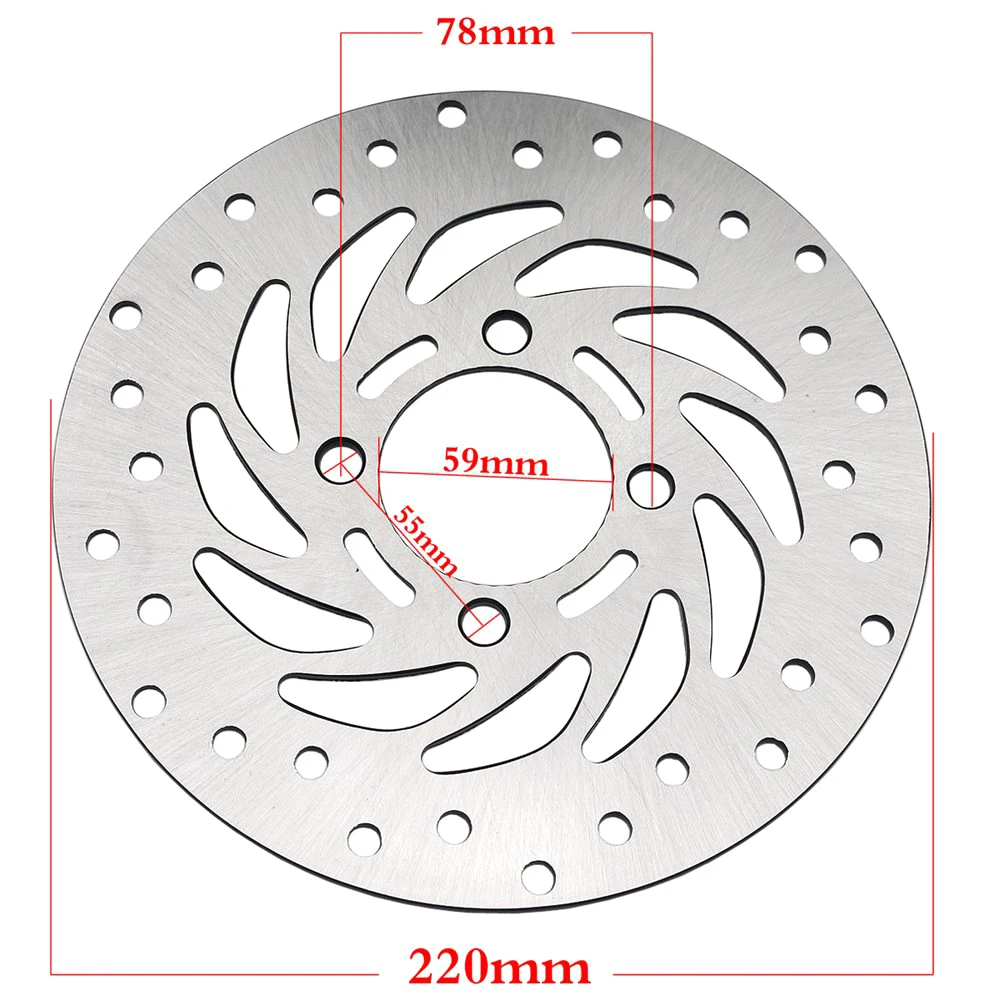 Moto Scooter Front Disc Brake Rotor For HONDA PCX125 S ABS 2012-2019 PCX150 SH 125i ANC 125E 2014-2018 SH125i Vision NSC110 NSC