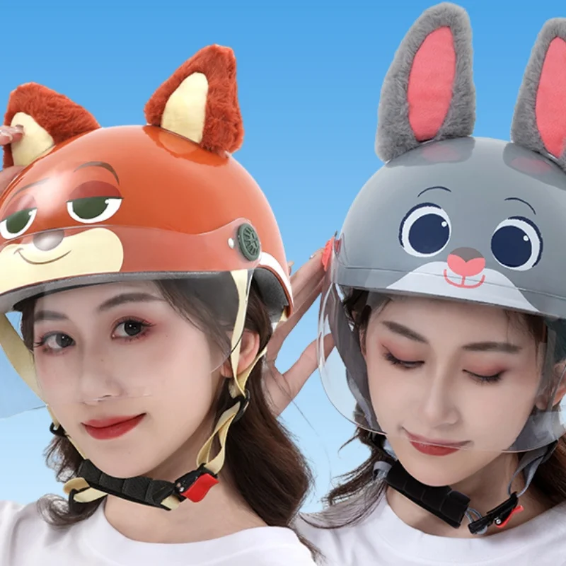 

Disney Zootopia Nick Judy Electric Bike Motorcycle Toy Set With Safety Helmet Rabbit Police Officer Themed Xmas Gift For Kids