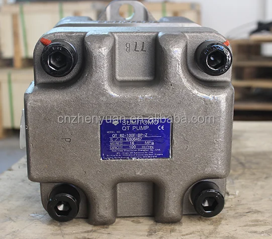 SUMITOMO hydraulic Servo gear pump QT QT62 QT62-80F/100F/125F-BP-Z QT62-80E-S1389 QT62-125-BP-Z  hydraulic internal gear pump