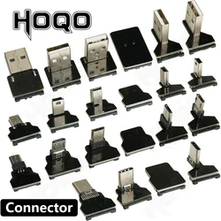 Flat flexível ultra fino micro usb mini usb tipo-c cabo de fita 90 graus usb fino plano carga macia fpv fpc cabo de dados de carga