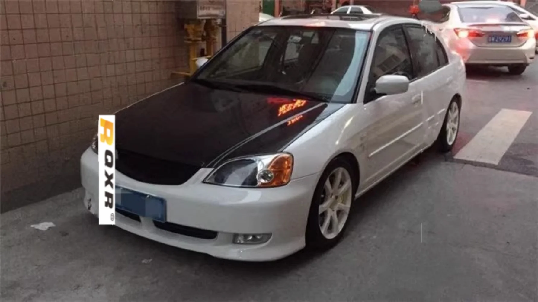 Para Honda civic ES7 capó de motor modificado cubierta de motor capó ligero accesorios de automóvil