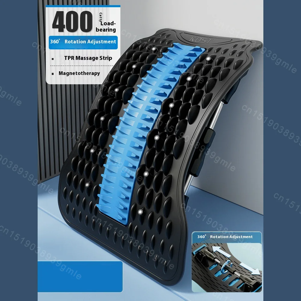 

12 Magnets Lumbar Vertebrae Relaxer Back Stretcher Humpback Correction Shaping Back Massager Home Spinal Support Stretching