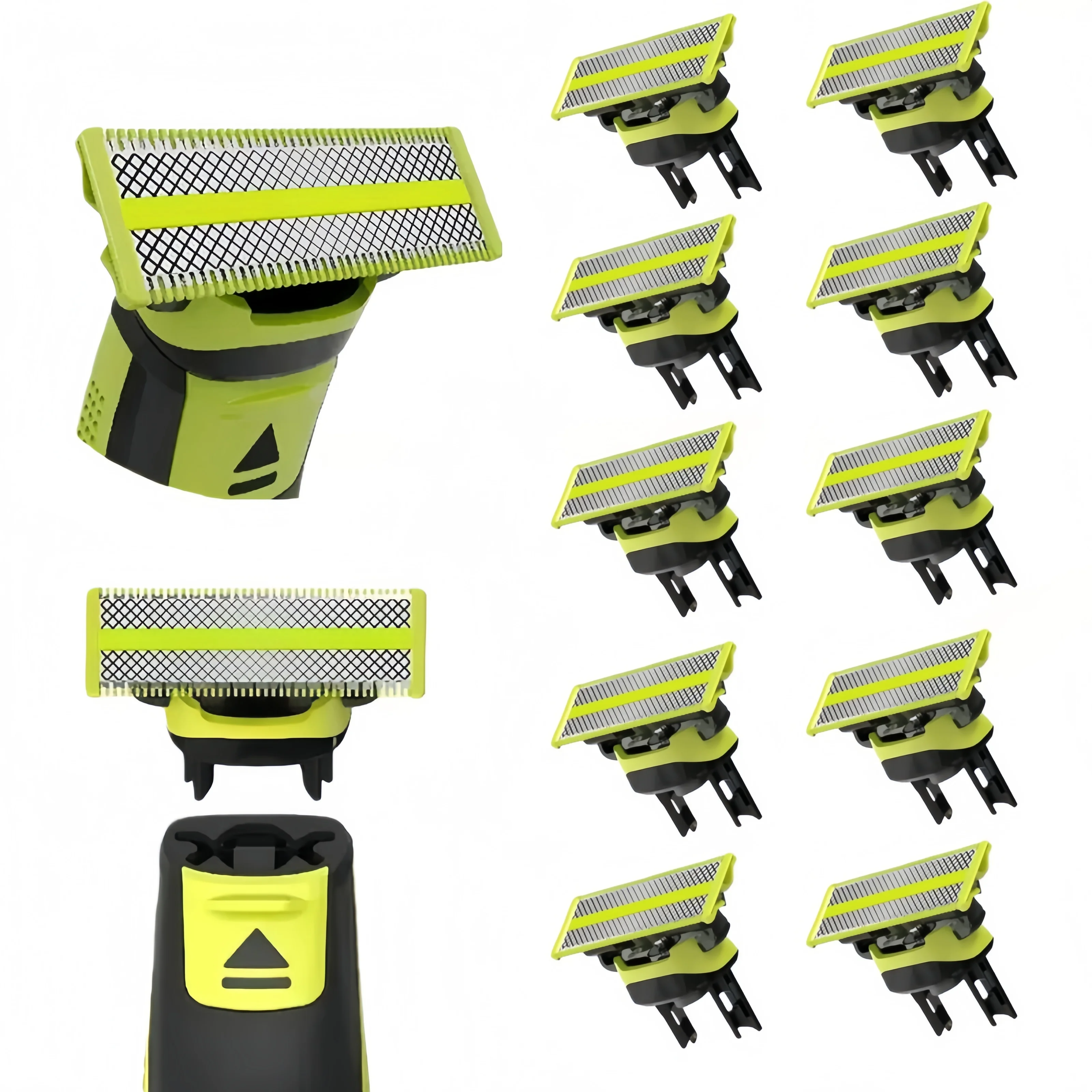 Cuchillas de Repuesto para Afeitadora Compatibles con Philips One Blade QP2520 QP2630 QP2515 QP6510 QP6520 QP6530 Recortadora Eléctrica