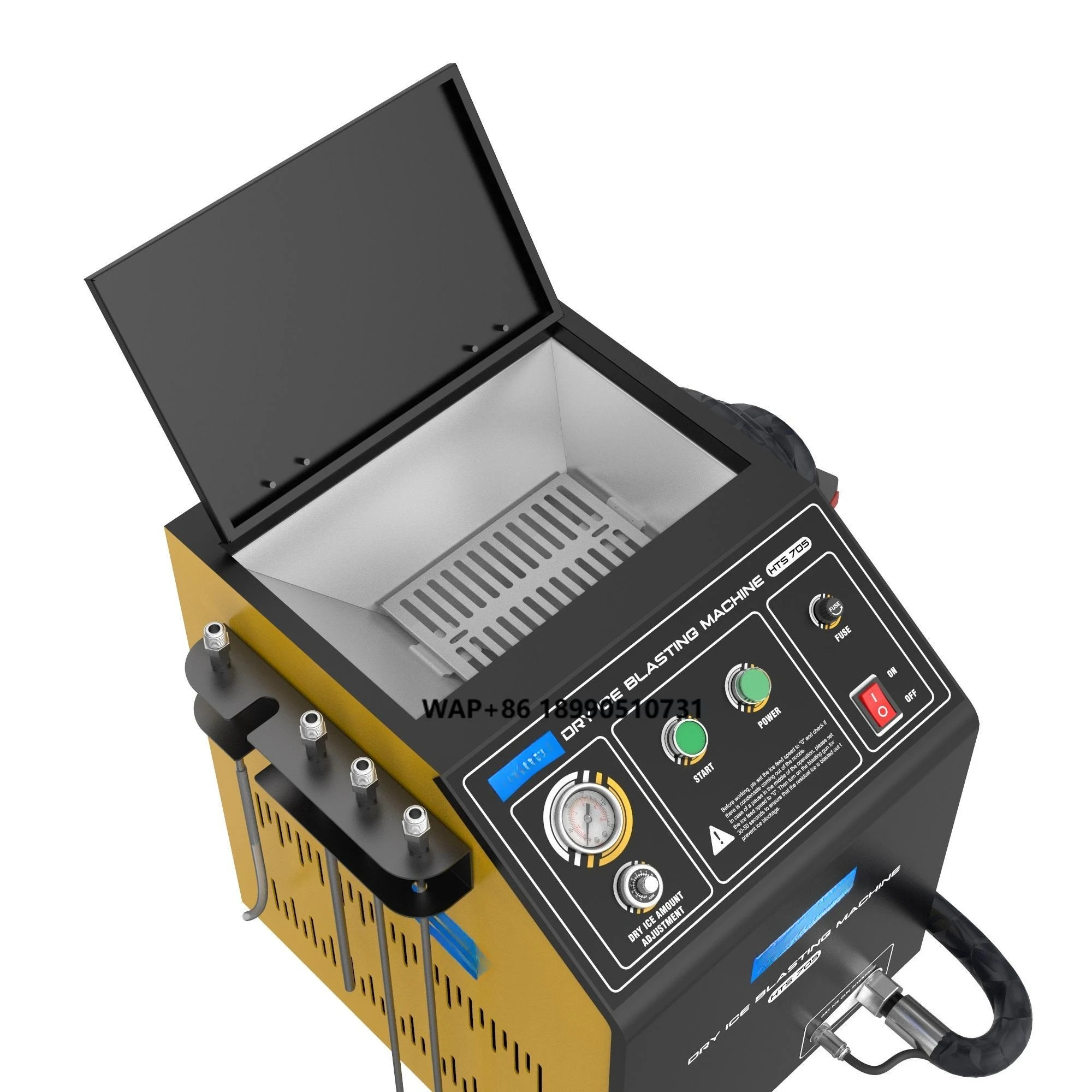 

Factory Price AUTOOL HTS705 Professional Auto Care Engine Carbon Cleaner CO2 Dry Ice Blaster Cleaning Machine 110V 220V