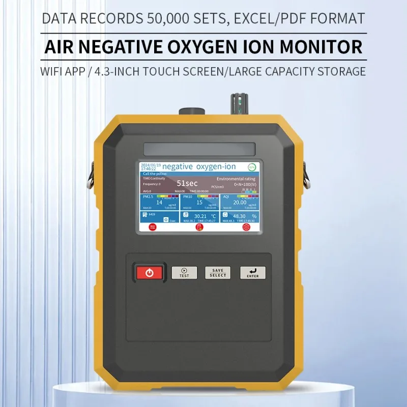 HZ-013 Multi-Functional Home Gas Analyzer Air Comprehensive Quality Detector for PM2.5/PM10 TVDC CO2  Monitoring