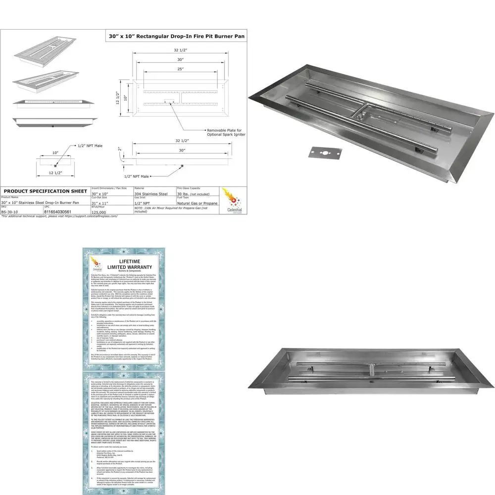 30 X 10 Drop-In Fir…