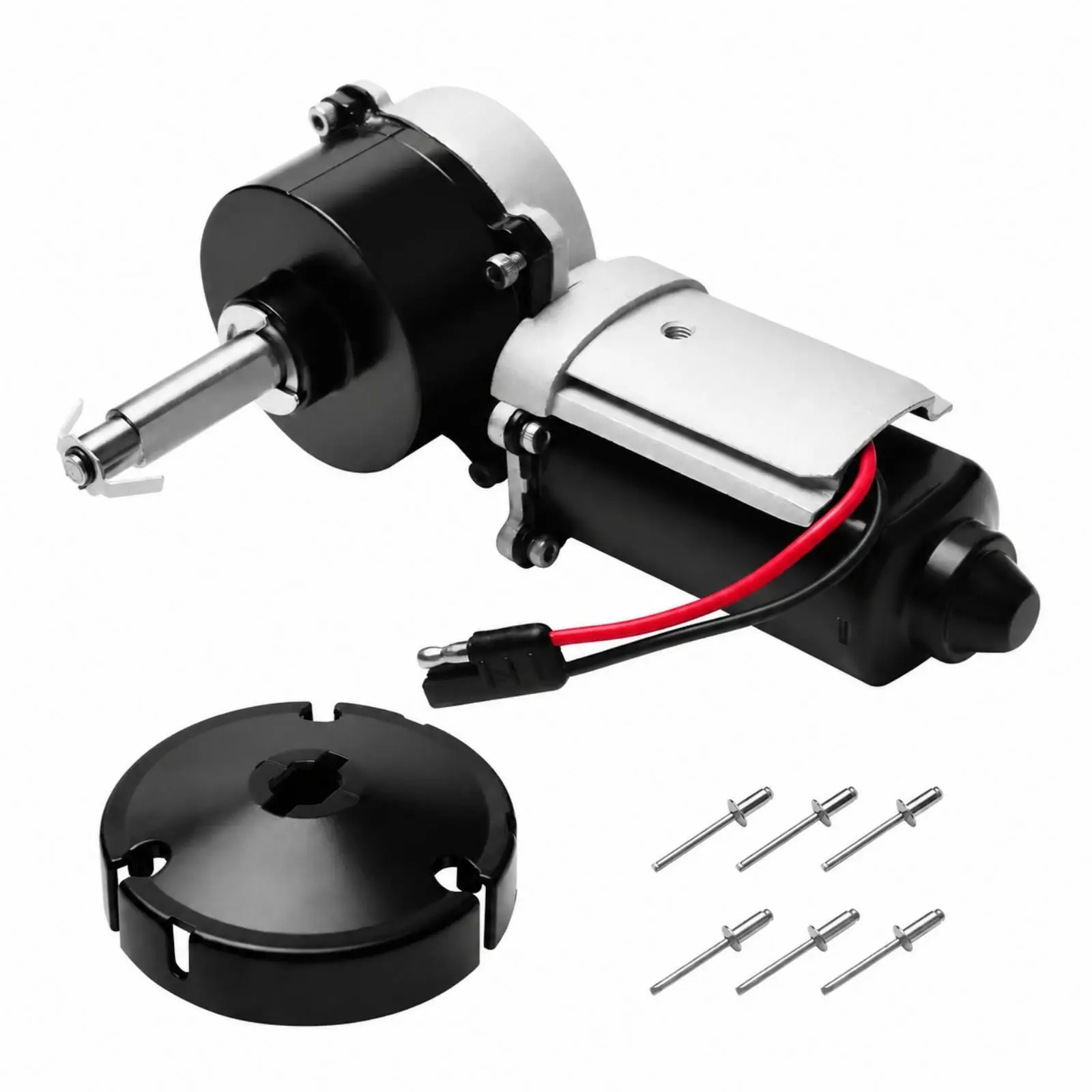 Model 3317084.000U RV Awning Motor Smooth RV Awning Motor with Mounting Installation Kit to Install