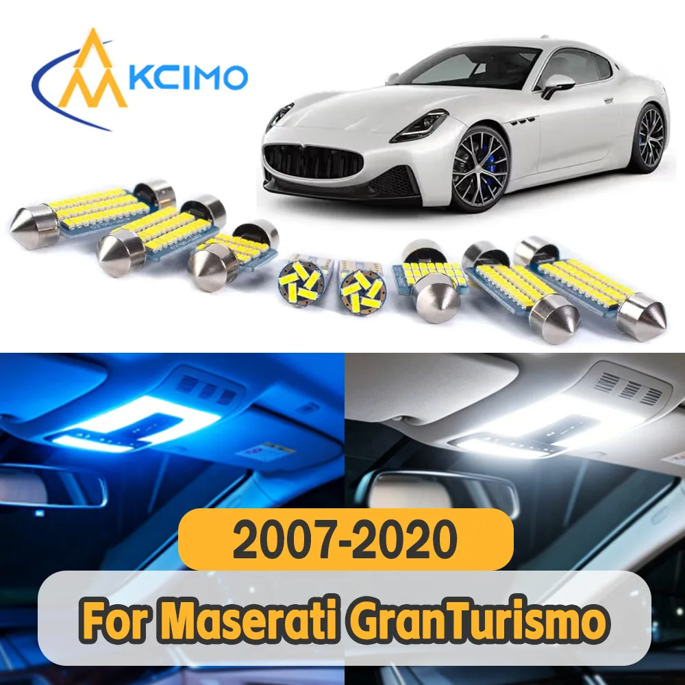 

Long Life Car Indoor Lamp Bulbs Stable Illumination Power Saving LED Light Replacement for Maserati GranTurismo M145 2007-2020