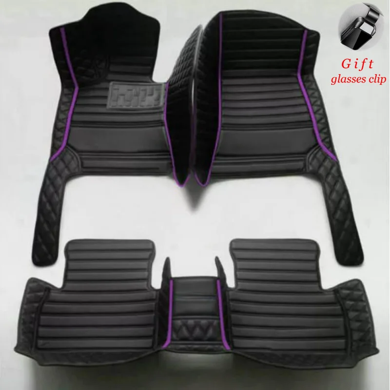 

For Citroën DS3 DS4 DS5 Car Floor Mats Custom Car Accessories Waterproof Carpets Covers Left /Right Hand Drive
