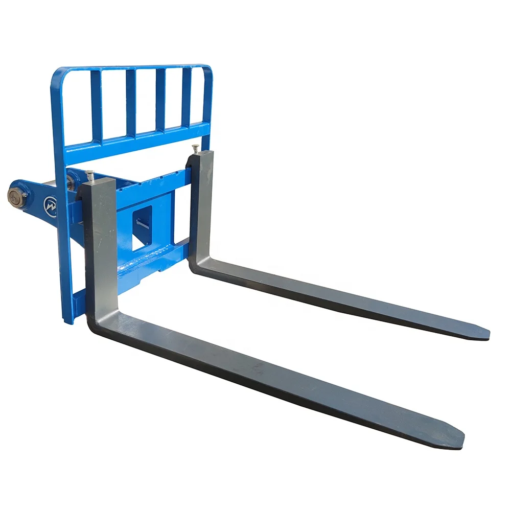 

Weixiang Mini Series Skid Steer Loader/forklift/tractor Attachment Pallet Fork Price /excavator Attachment