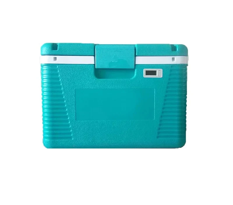 2025 New Medical Grade Cooler Box Real-Time Alarm 2-8C Range PP Insulated Container for Pharmaceutical Cryogenic