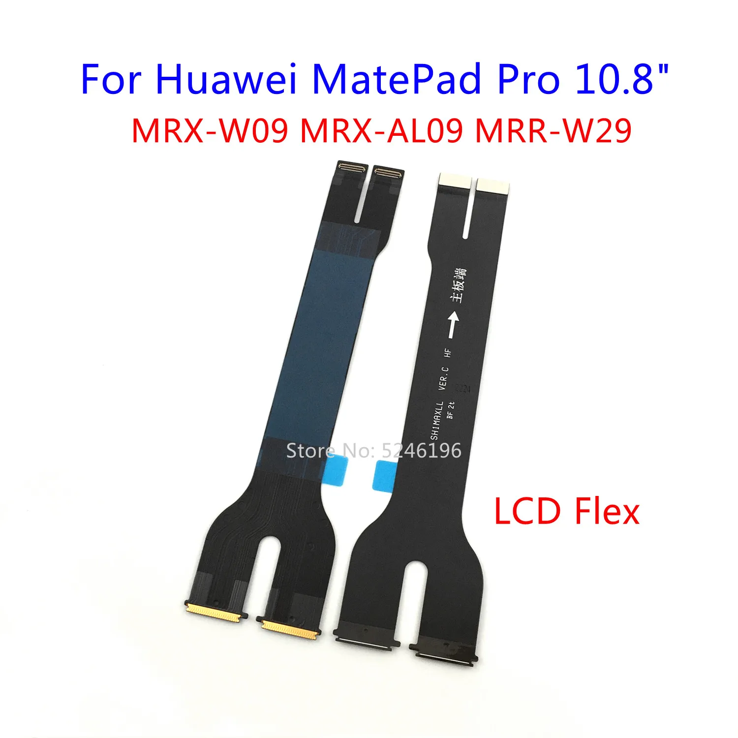 

1 шт., гибкий кабель для ЖК-дисплея, кабель для материнской платы для Huawei MatePad Pro 10,8 дюйма, MRX-W09 MRX-AL09 MRR-W29 MRR-W39, замена