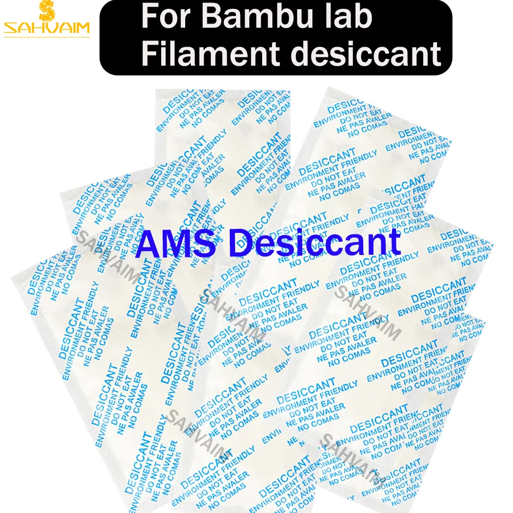 6/12/18PCS AMS Drying Agent For Bambulab X1C P1S P1P For 3D Printer Bambu Lab  AMS Desiccant Keep Consumables Dry