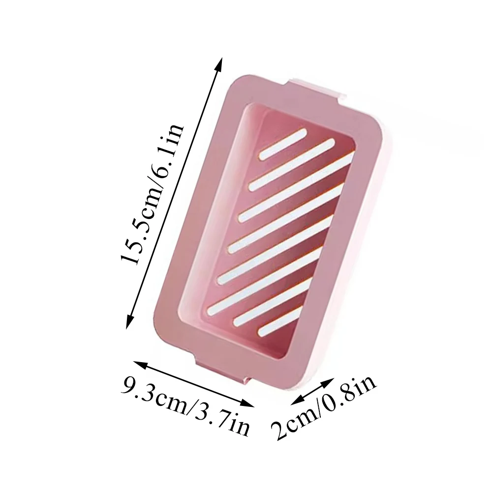 Portable Soap Case High Elastic Mesh Quick Foam Soap Box Multifunctional Non Slip Draining Dish Soap Holder Bathroom Supplies