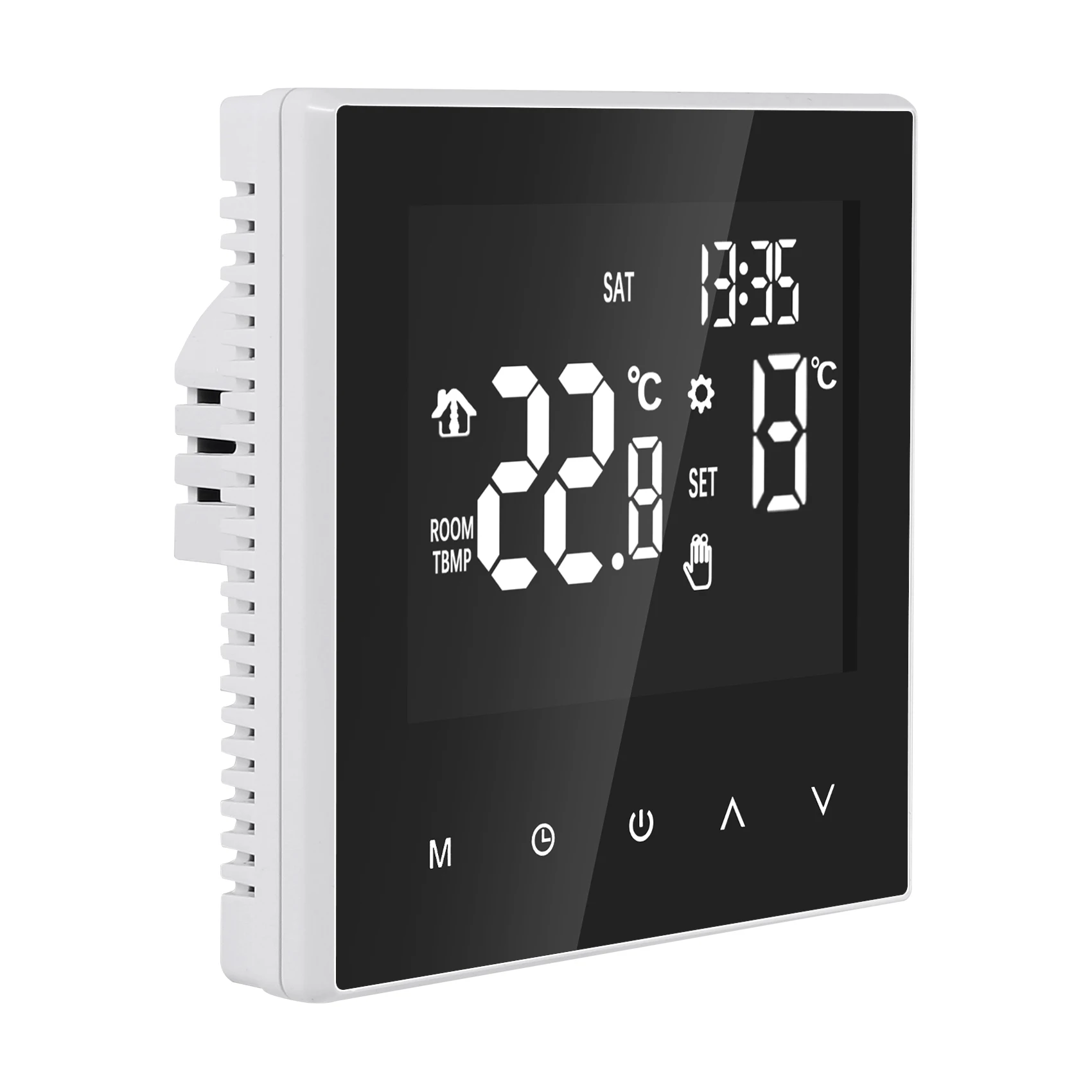 

AB42-ME81H Умный термостат Цифровой регулятор температуры Циркуляция Программируемый электрический пол с подогревом