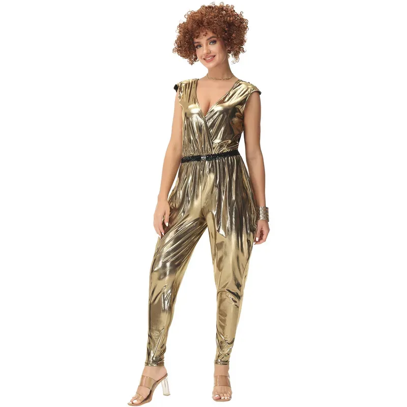 

asdh8@Vintage 80s 90s Hippie Fancy Dress Halloween Retro Rock Disco Party Couples Cosplay CostumeCOSda@