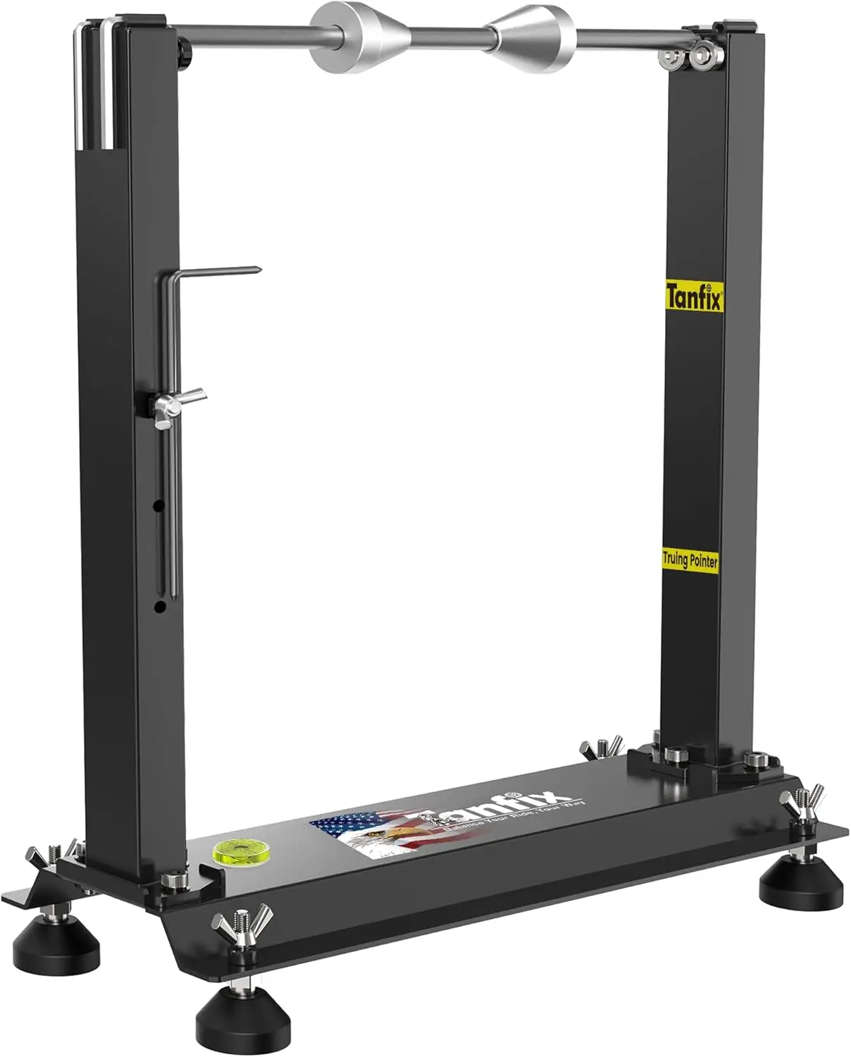 

Усиленная стойка для балансировки мотоциклетных колес для статической и динамической регулировки шин