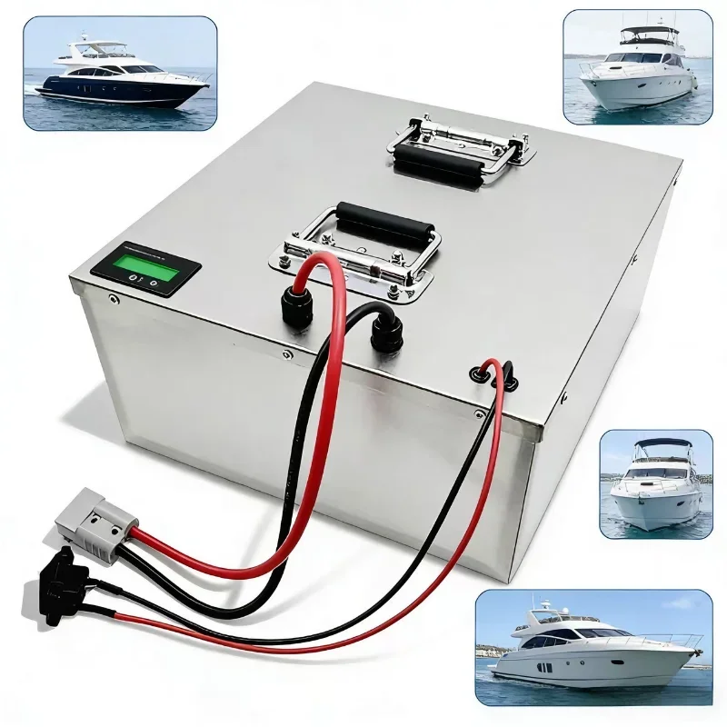 36V 100‑500Ah LiFePO4 Battery with Built‑in BMS, Deep Cycle Performance, Power Source for Golf Cart and 2‑7KW Solar Storage Setu