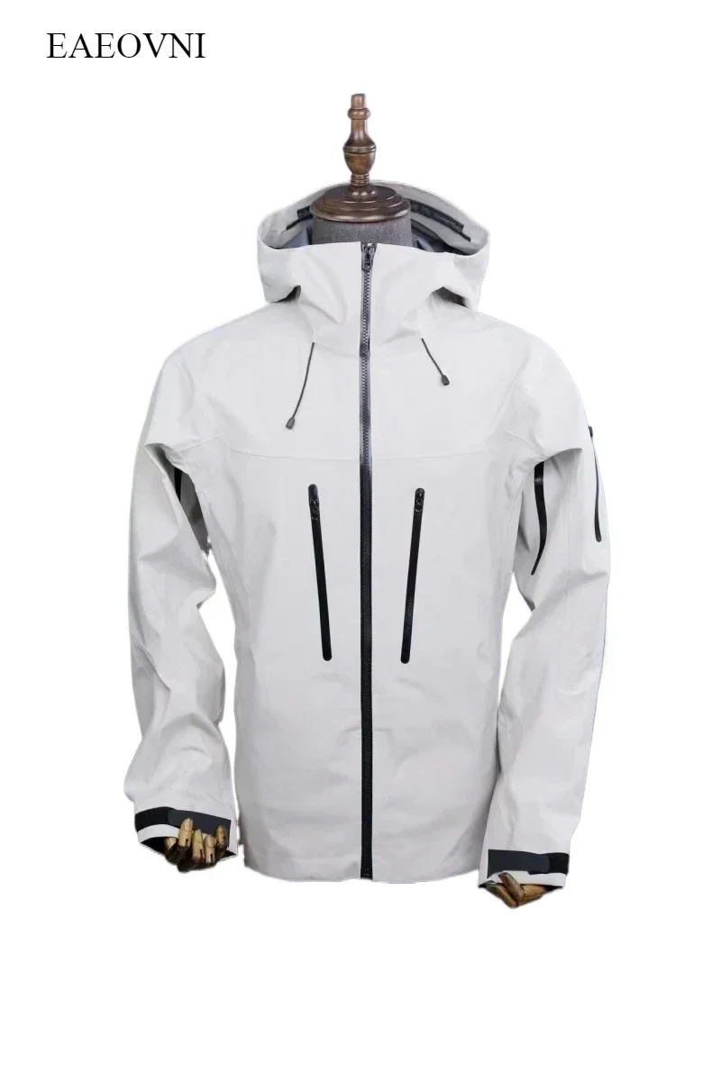 2024 ARC Embroidery  SV 6th Three Layer Mens Womens High Quality Camping Coat Outdoor Waterproof Windbreaker Hiking Jackets