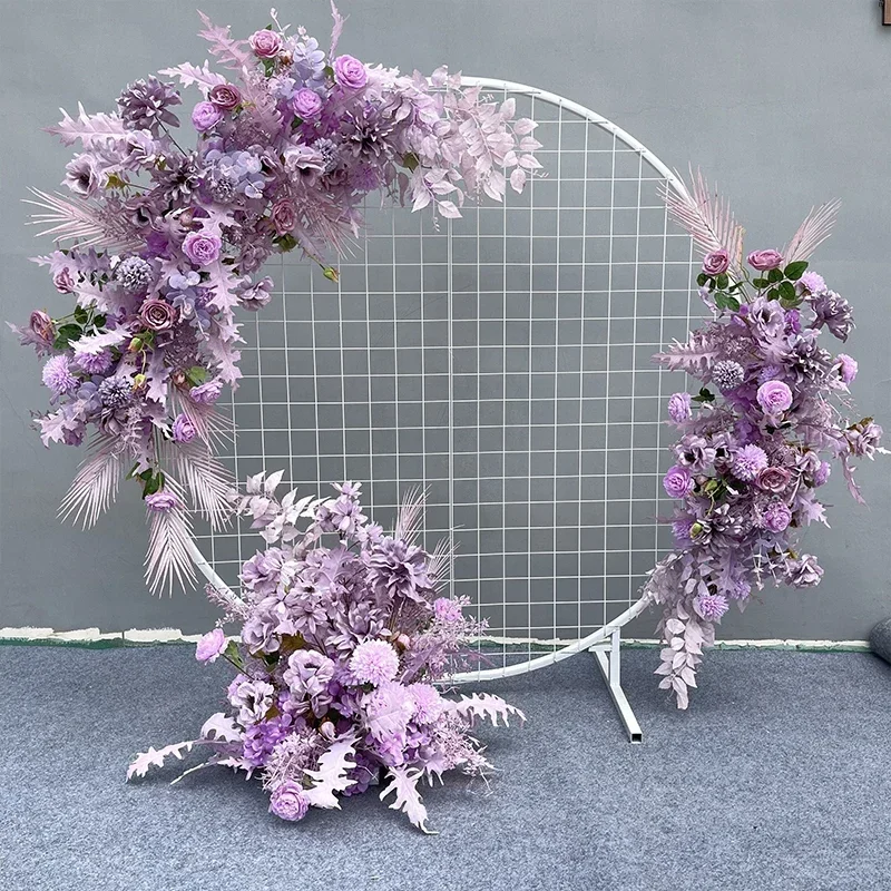 Silk Floral Wedding Arch Decor 2