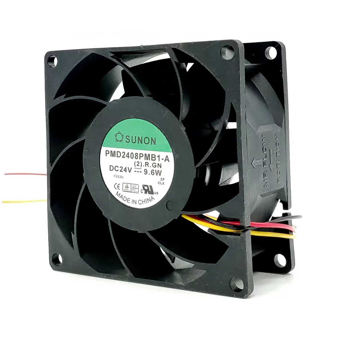 

НОВЫЙ ОРИГИНАЛЬНЫЙ PMD2408PMB1-A DC 24 В 9,6 Вт 8038 80x80x38 мм Охлаждающий вентилятор Радиатор