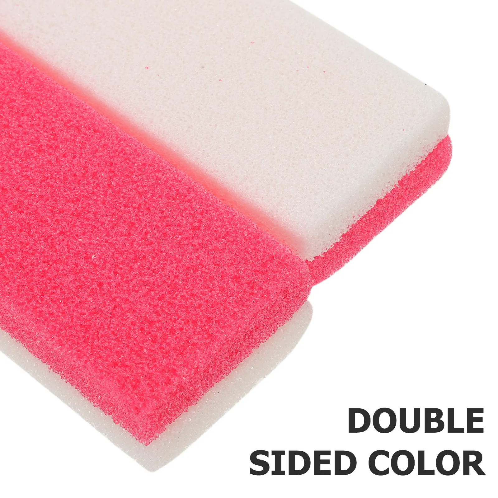 10개입 발 각질 제거용 양면 페디큐어 도구 가벼운 미니 연마석 발 스크러버