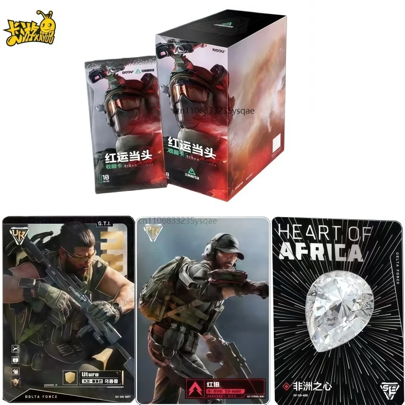 

KAYOU Genuine Delta Force Card SE XR Opportunity Knocks Fenghuobao Game Theme Collection Card Peripheral Children's Toys Gift