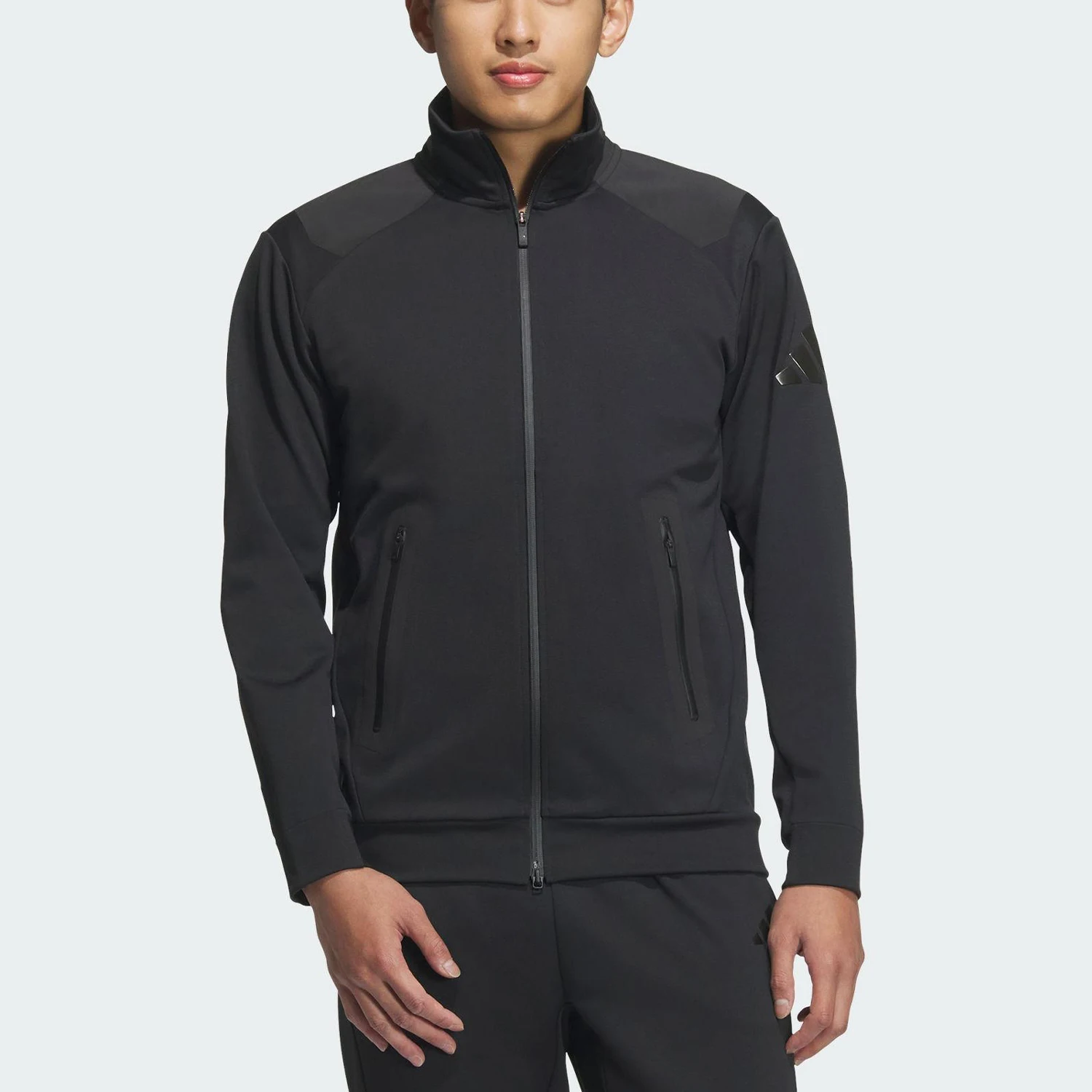 

Adidas Official Authentic New Knit Casual Men's Stand Collar Jacket JM2004