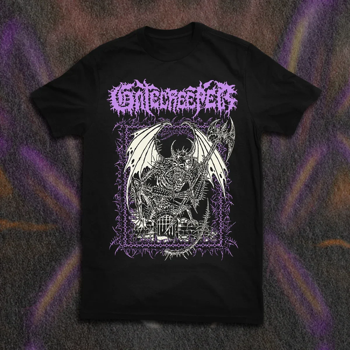 GATECREEPER METAL SPIKES SHIRT unisex COTTON TEE