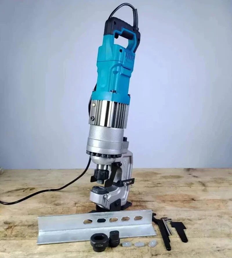 

25-type Electric Hydraulic Punching machine 10mm thick Angle Steel/Channel Steel/Stainless Steel Puncher Thickened Mold Durable