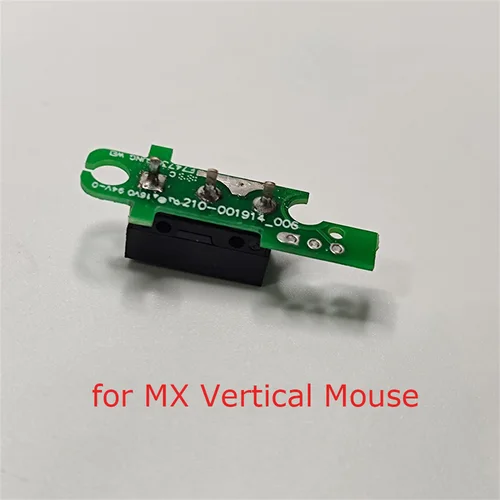 Imagen 2 del producto Nueva placa de microinterruptor de botón izquierdo para ratón Vertical Logitech MX, accesorios de reparación de repuesto de placa base de microinterruptor