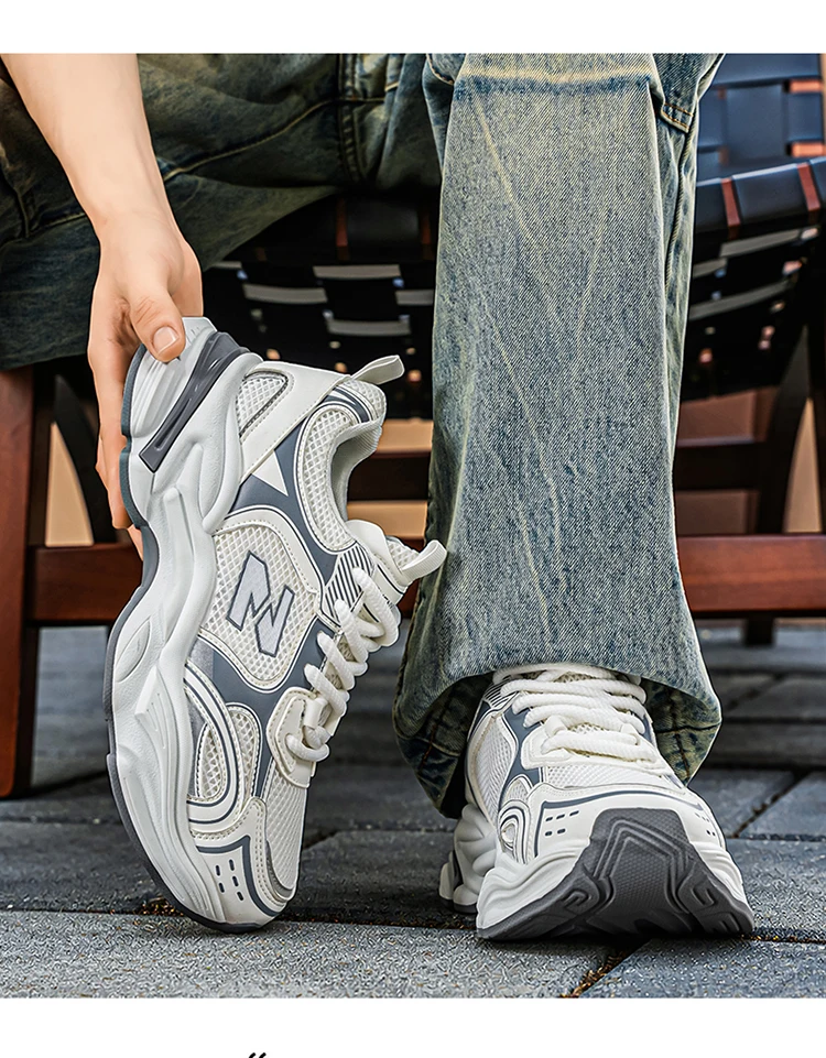 Herren-Freizeitsportschuhe, atmungsaktiv und bequem, geeignet für den täglichen Alltag, Sport und andere Aktivitäten. – Detail 11