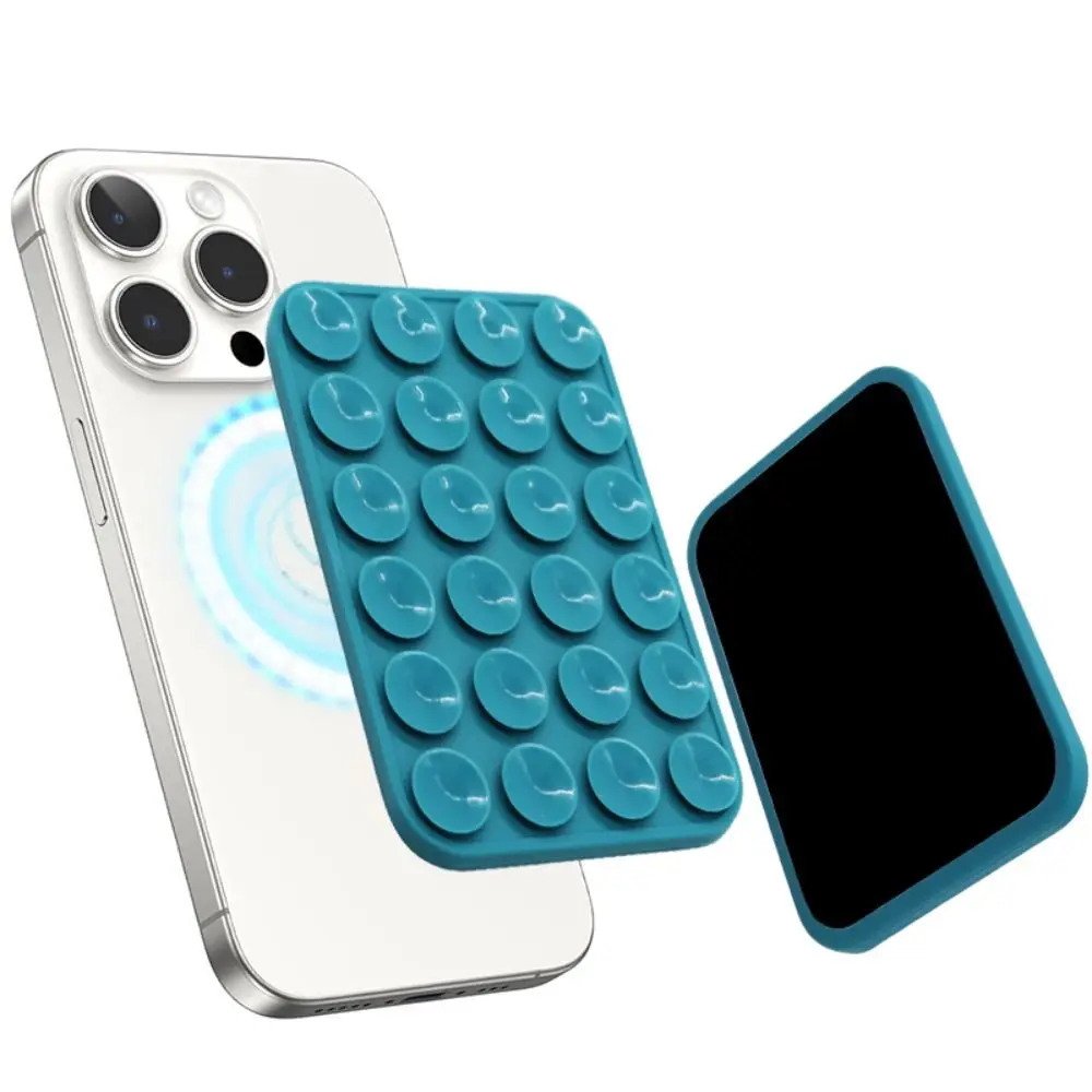 سيليكون شفط كأس حامل هاتف المحمول ل Magsafe حامل هاتف مغناطيسي جدار جبل حامل آيفون 12/13/14/15 اكسسوارات
