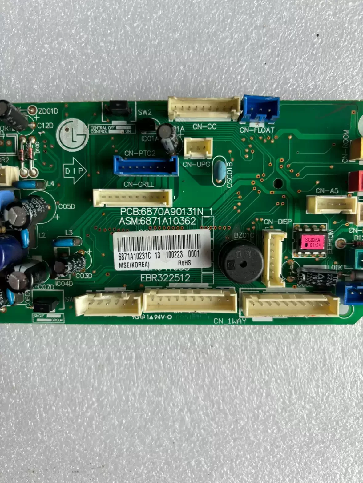 For LG central air conditioning computer board PCB: 6870A90131N_1 main board 6871A10231C