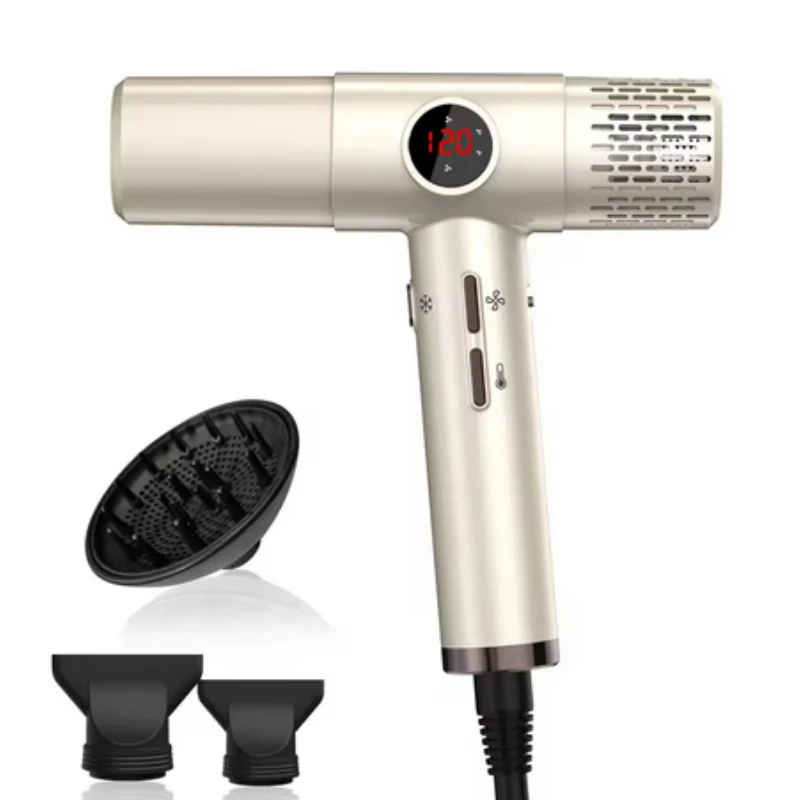 

Профессиональный высокоскоростной фен с постоянной температурой для ухода за волосами, инструмент для салонов, дома и путешествий, портативный фен.