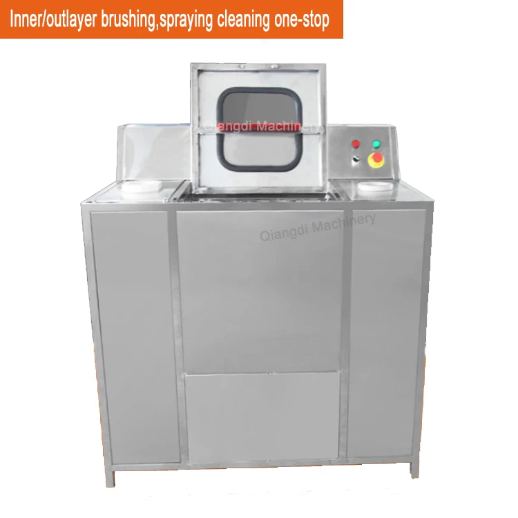 آلة تنظيف غسيل الحاويات الصغيرة شبه الأوتوماتيكية بسعة 5 جالون #6