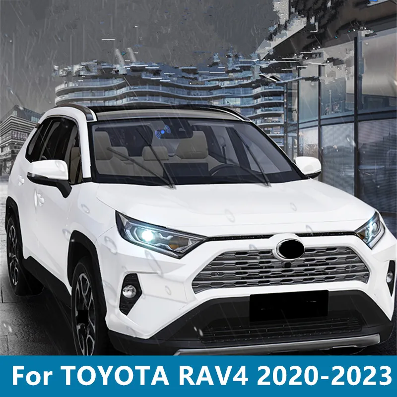 For TOYOTA RAV4 2020-2023 Boneless wiper wiper blade three-stage windshield wiper front Exterior decoration car Accessories