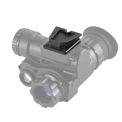 Tactical Aluminum NVG Night Vision Dovetail Bridge Bracket Adapter Mount Buckle for NVG10 NVG18AN/PVS15A PVS18 PVS31 RNVG