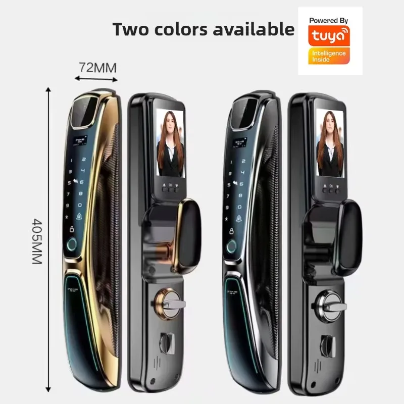 Fully Automatic Face-recognition Smart Fingerprint Lock Remote Control Card Access; Smart Lock for Home Security Doors; Locks