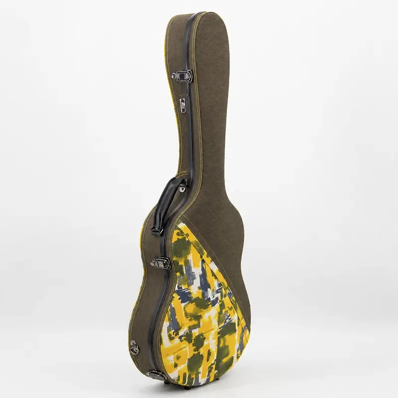 Wholesale FRP Hard Case for 39 Inch Classical Guitar and 41 Inch Folk Acoustic Guitar Durable Straight Protective Box