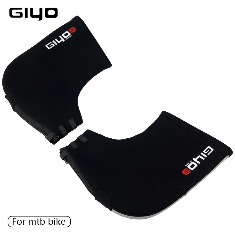 GIYO Winter Warm Cycling Glove Men Women Wind Waterproof Handlebar Mittens MTB Road Bike Bar Gloves Mitts For Bicycle Safety