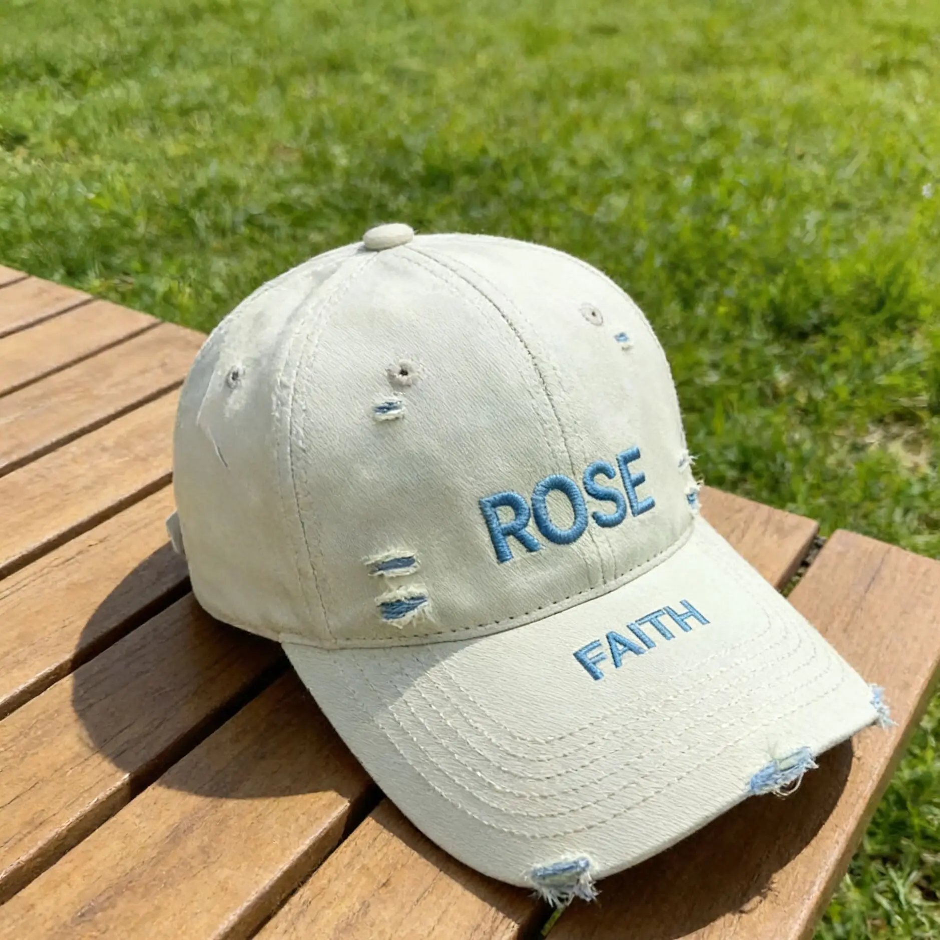 

Washed Abraded Baseball Cap Men's and Women's Embroidered Letter Baseball Cap Outdoor Travel Sunhat